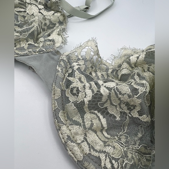 SOLD Taryn Winters NWT Luxury Floral Lace Bra & Panty 2-Piece Set 34D| Small - Picture 3 of 4